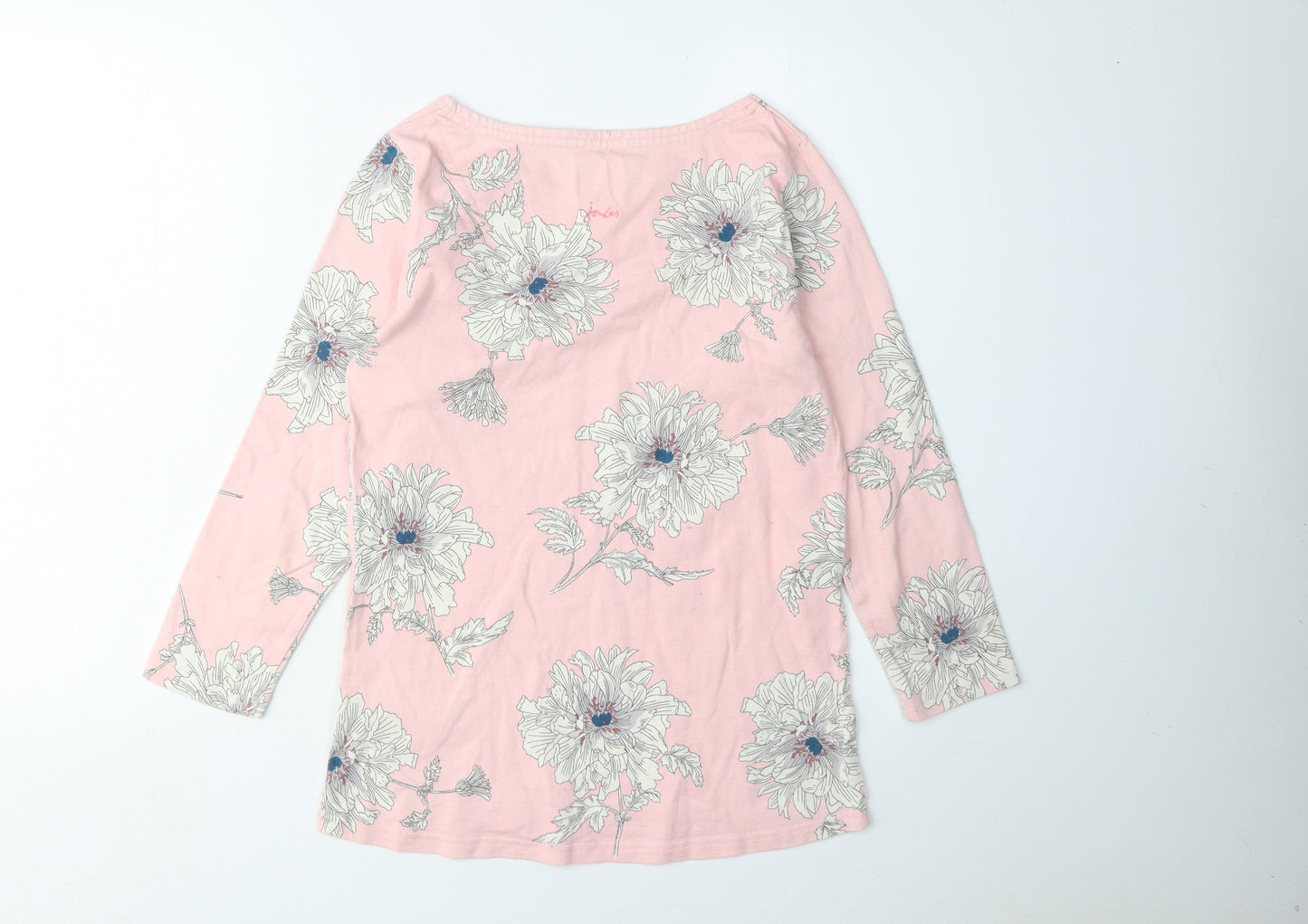 Womens UK Size XS Joules Pink Basic T-Shirt