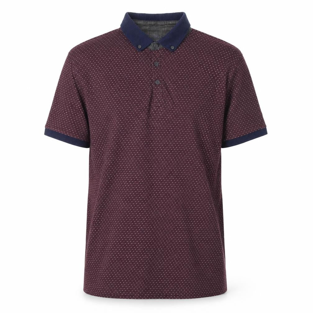 Mens UK Size M Red Herring Cotton Blend Polo Shirt