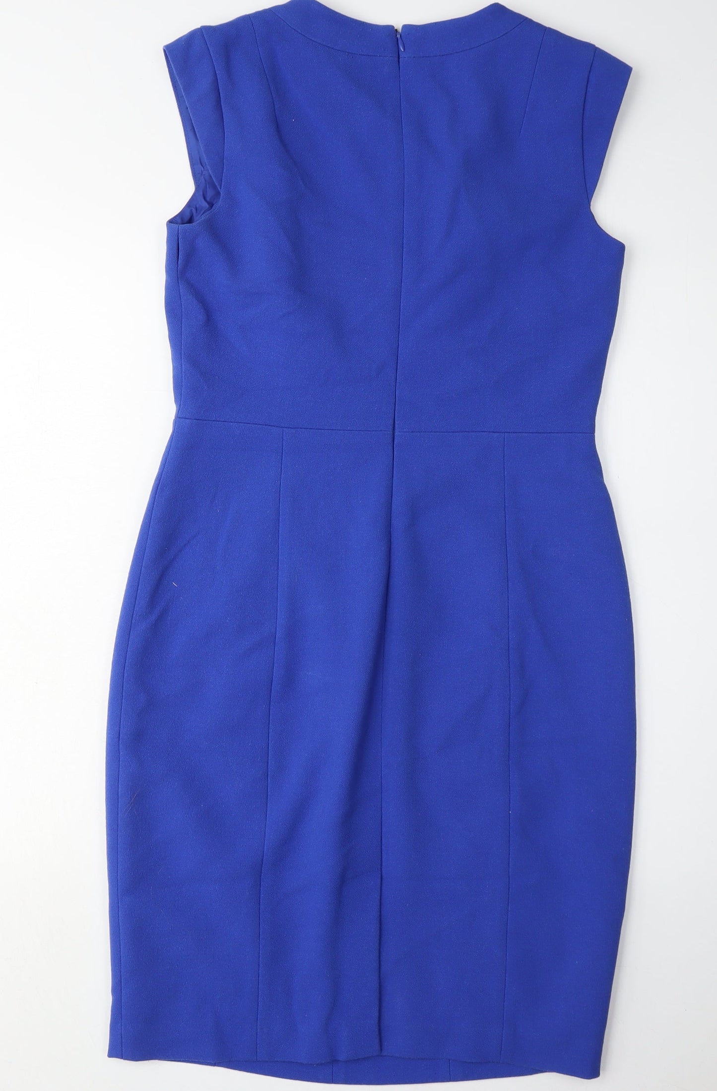 Paul Costelloe Women's Blue Sheath Dress Size 10