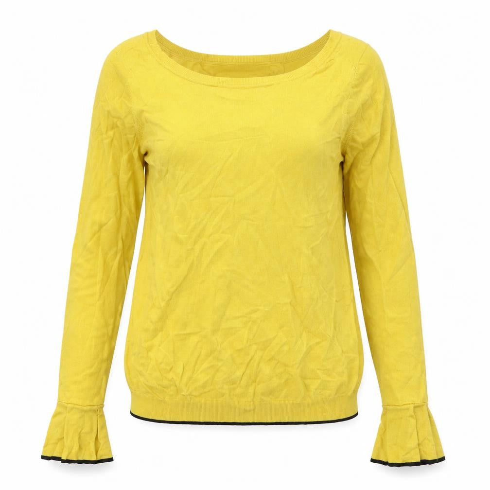 Womens UK Size M VERO MODA Yellow Pullover Jumper