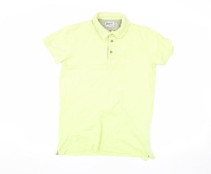 Monterey Green Boys Polo Shirt Age 11-12 Cotton Collared