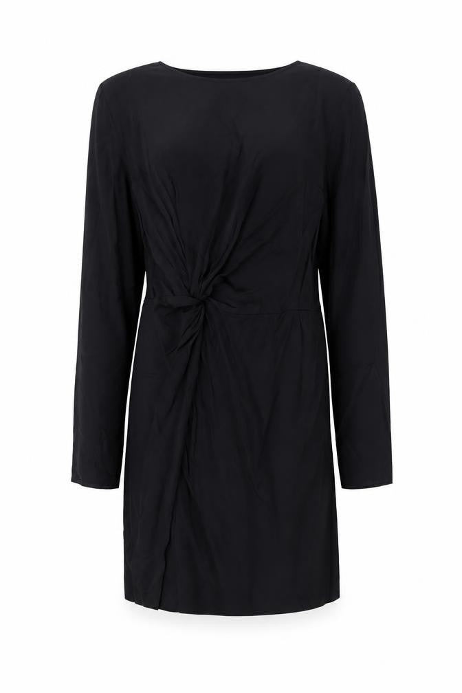 H&M Women's Black Long Sleeve Dress, Size 8
