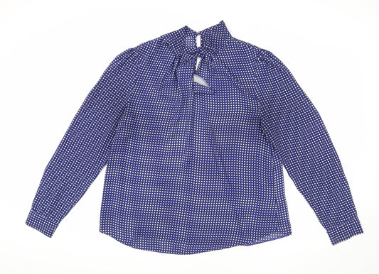 Womens UK Size 14 Dorothy Perkins Blue Camisole Blouse