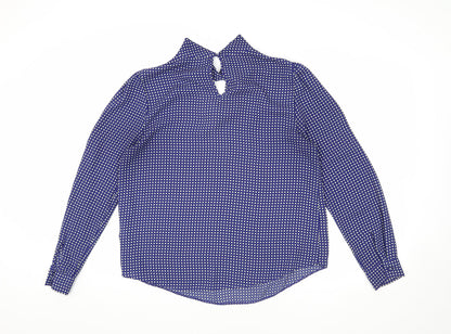 Womens UK Size 14 Dorothy Perkins Blue Camisole Blouse