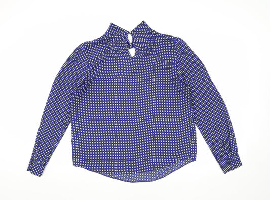 Womens UK Size 14 Dorothy Perkins Blue Camisole Blouse