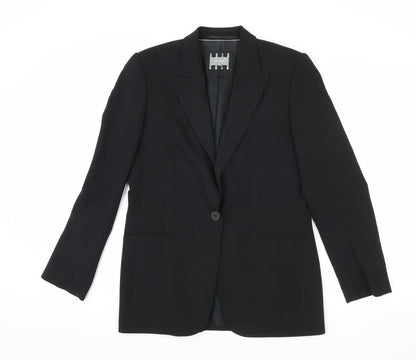 Per Una Women's Black Blazer Size 12 Business Chic