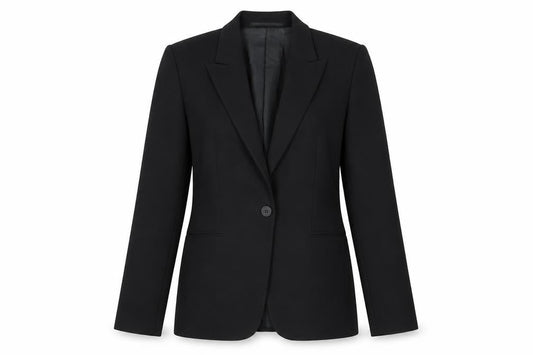 Womens UK Size 12 Per Una Regular Black Blazer