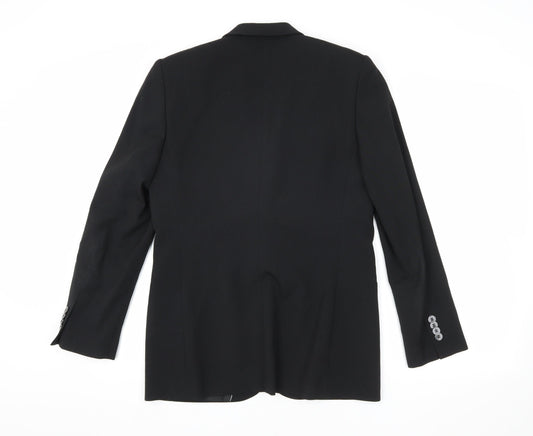 Per Una Women's Black Blazer Size 12 Business Chic