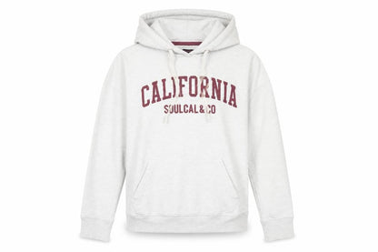 Soulcal & Co Women's White Hoodie, Size 12, Pullover