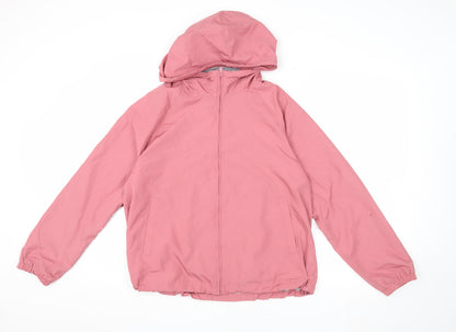 Womens UK Size L Uniqlo Pink Basic Jacket
