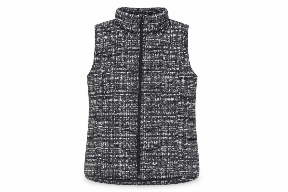 Womens UK Size L Lands' End Black Puffer Jacket