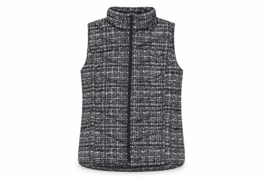 Womens UK Size L Lands' End Black Puffer Jacket