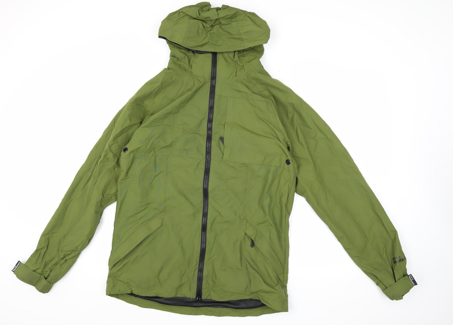 Westbeach Men's Green XS Hooded Windbreaker Jacket