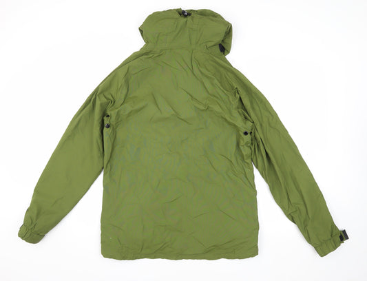 Westbeach Men's Green XS Hooded Windbreaker Jacket