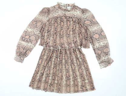 River Island Women’s Multicolour Animal Print Dress