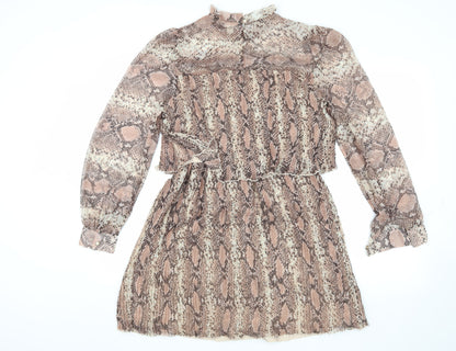 River Island Women’s Multicolour Animal Print Dress