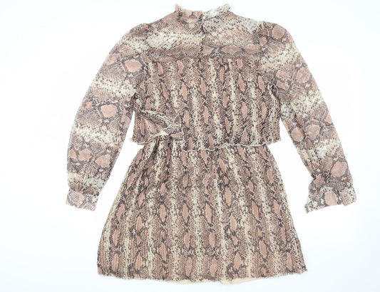 River Island Women’s Multicolour Animal Print Dress