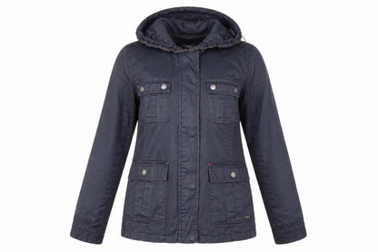 Womens UK Size 8 White Stuff Blue Parka Coat