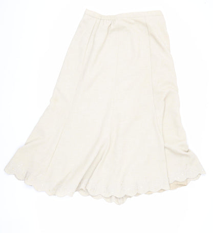 Eastex Women's Beige Skirt, Size 10, Classic Elegance