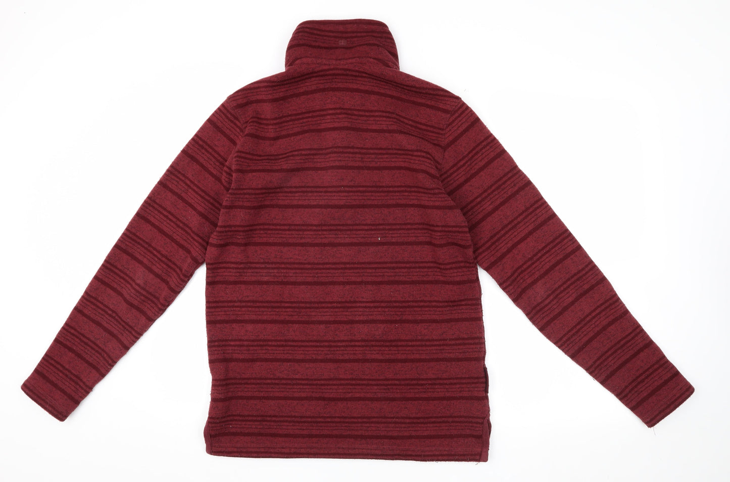 Mens UK Size S Mountain Warehouse Red 1/4 Zip Sweatshirt