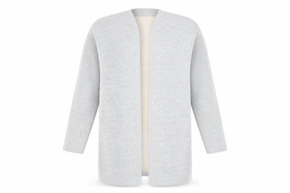 Womens UK Size XS Oasis Grey Cardigan Jumper