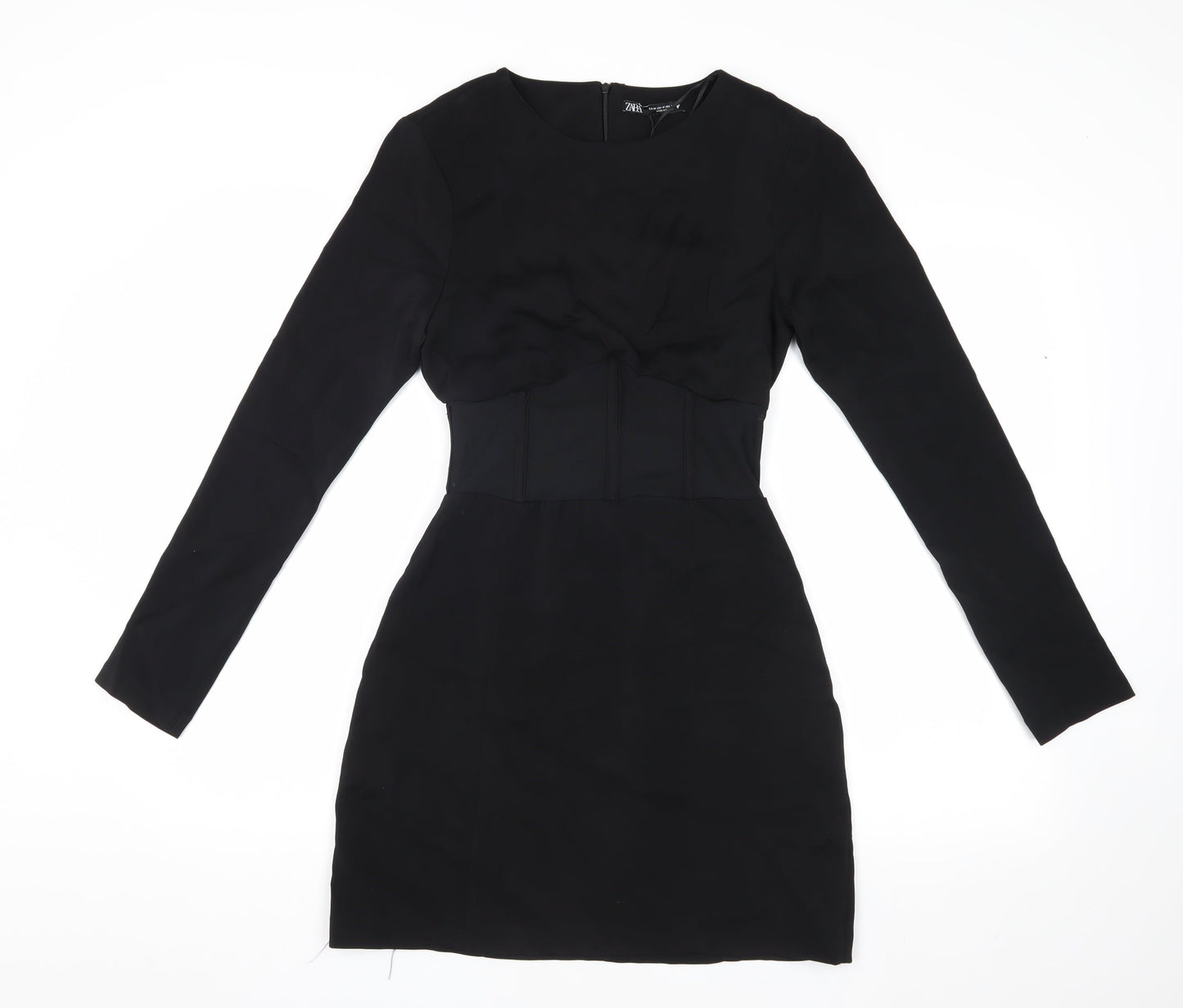 Zara Women's Black Short Dress Size 12