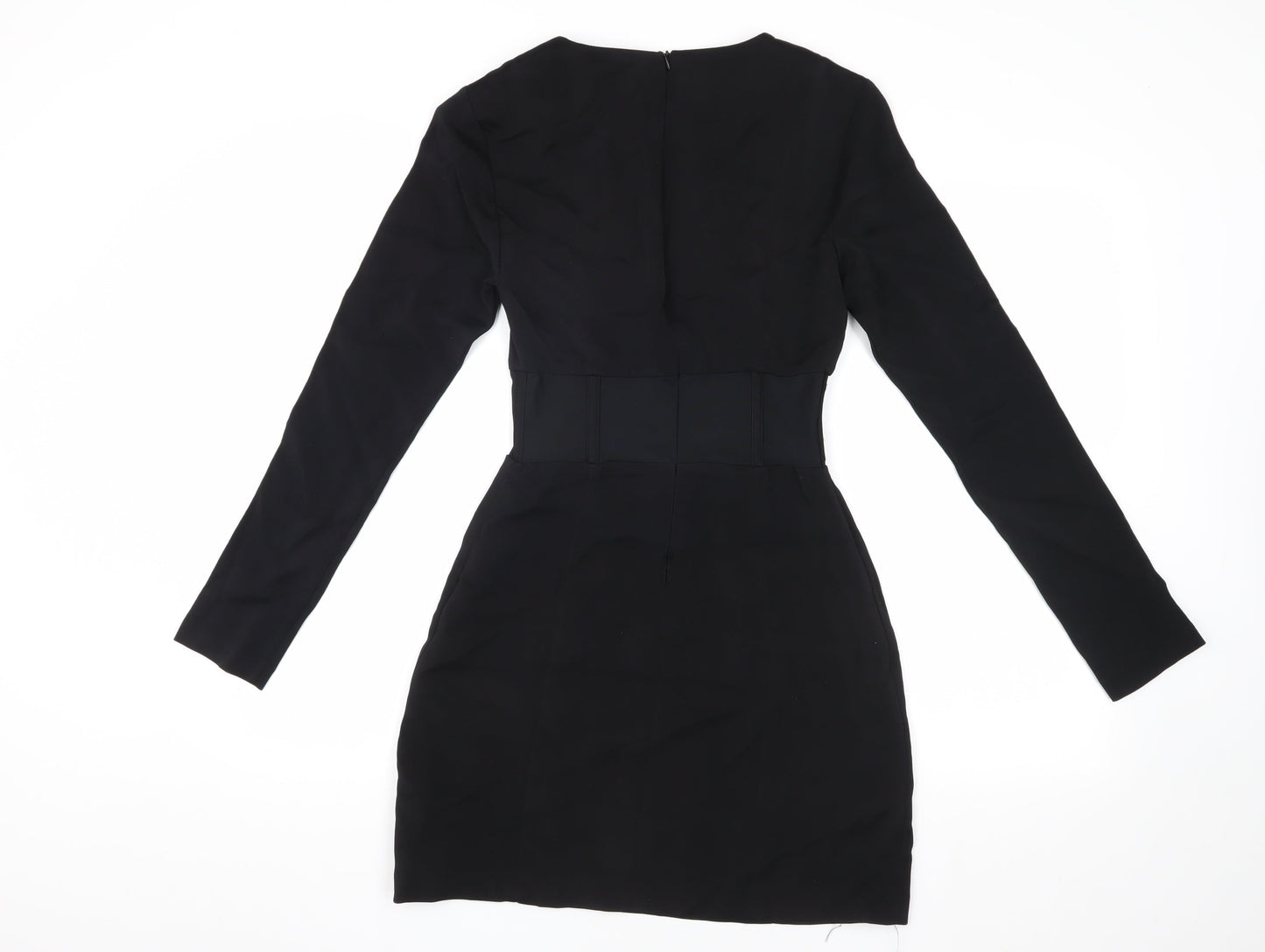 Zara Women's Black Short Dress Size 12