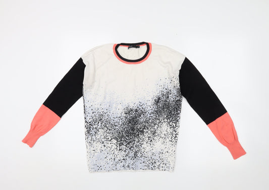 Karen Millen Women's Multicoloured Jumper, Size 4