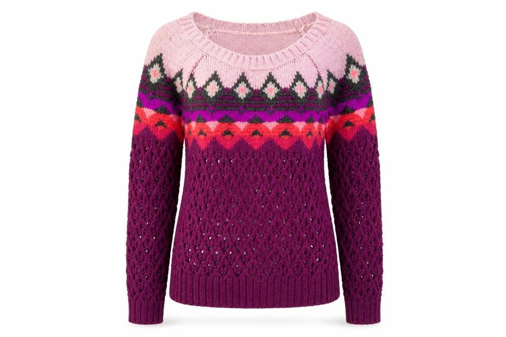 Womens UK Size M American Eagle Outfitters Multicoloured Pullover Jumper