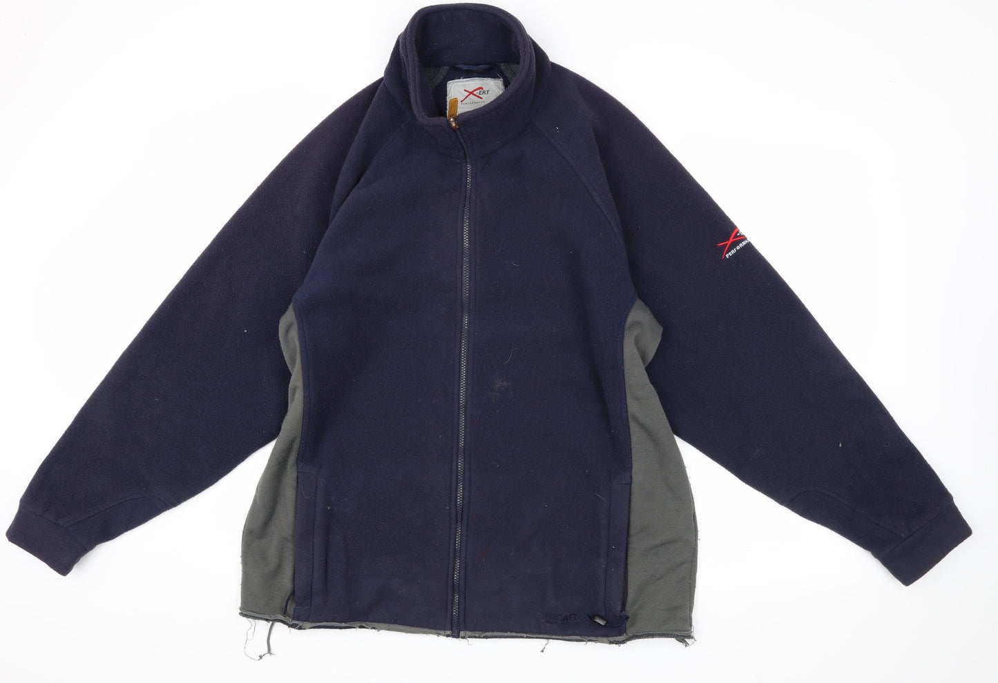 X-ERT Performance Men's Blue Fleece Jacket XL