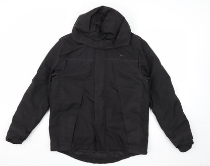 Mens UK Size XS Slazenger Black Puffer Jacket
