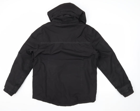 Mens UK Size XS Slazenger Black Puffer Jacket