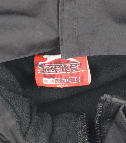 Mens UK Size XS Slazenger Black Puffer Jacket