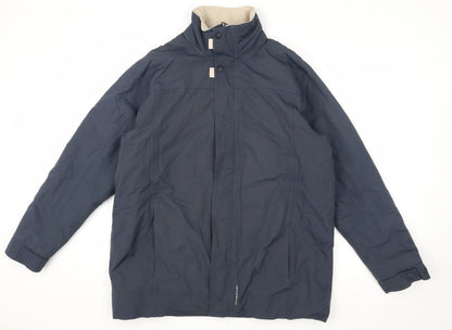 Mens UK Size M Quechua Blue Basic Jacket