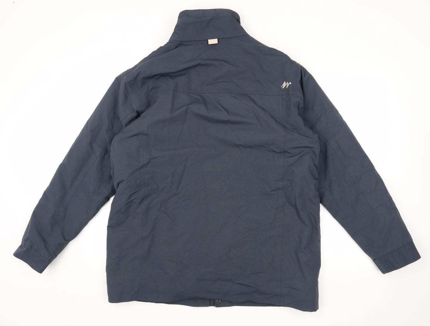 Mens UK Size M Quechua Blue Basic Jacket