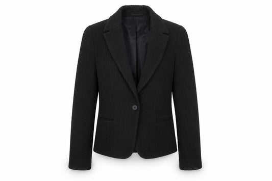 Womens UK Size XS Reiss Regular Black Blazer