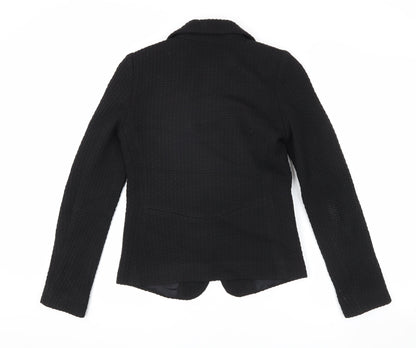 Reiss Women's Black XS Slim Fit Blazer