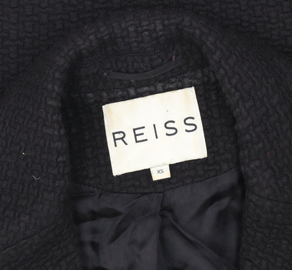 Reiss Women's Black XS Slim Fit Blazer