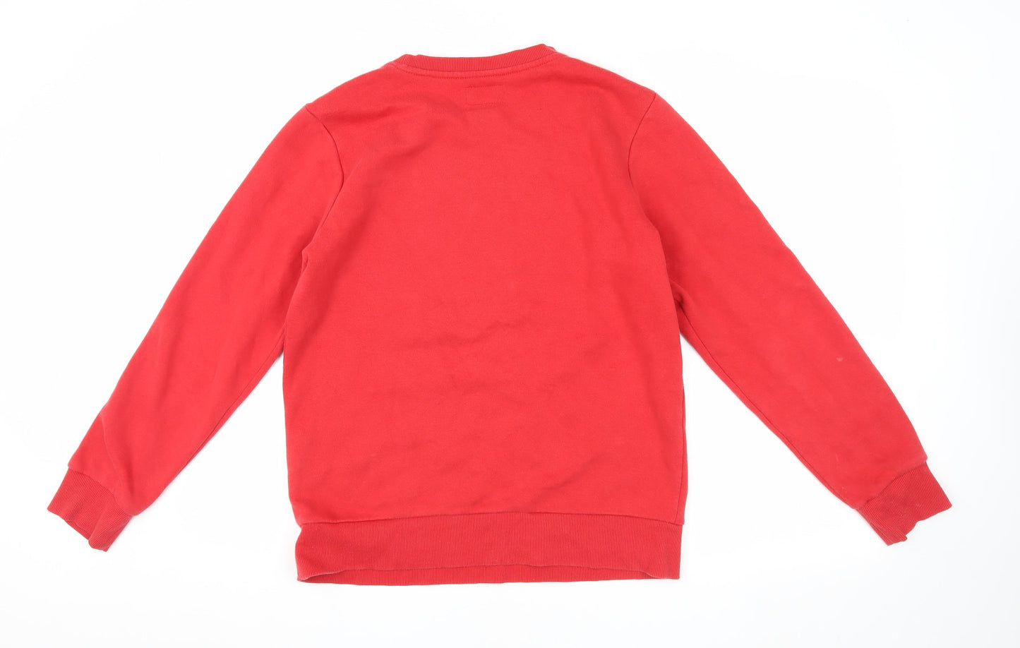Converse Boys Red XL Pullover Sweatshirt with Logo