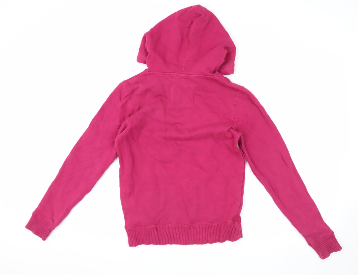 Womens UK Size 8 Jack Wills Pink Pullover Hoodie