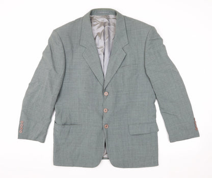 Mens UK Size 40 David Moss Regular Grey Suit Jacket