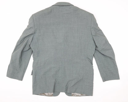 Mens UK Size 40 David Moss Regular Grey Suit Jacket