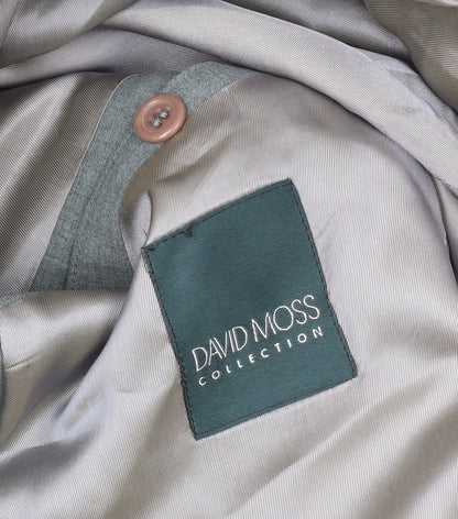 Mens UK Size 40 David Moss Regular Grey Suit Jacket