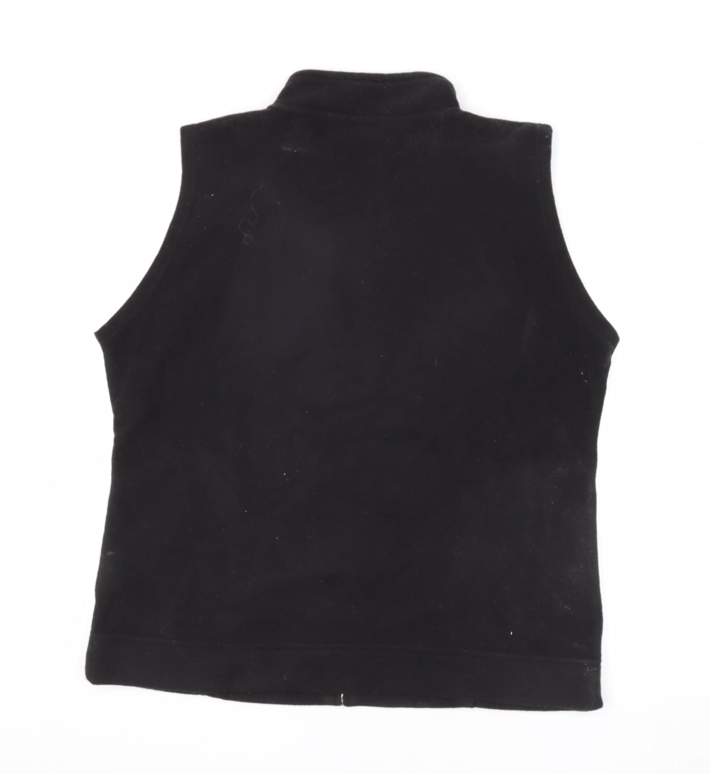 Womens UK Size L ISLE Black Basic Jacket Waistcoat