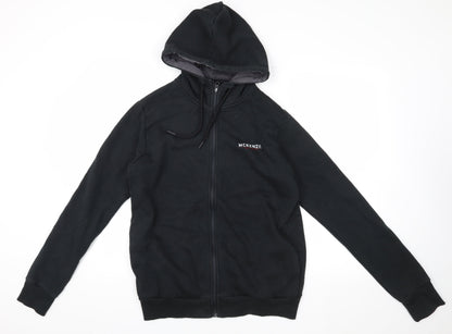 Mens UK Size L McKenzie Black Basic Jacket