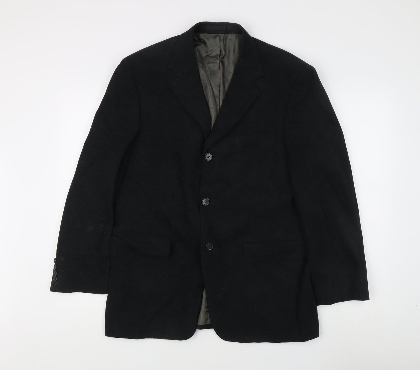 Mens UK Size 40 Marks and Spencer Regular Blue Suit Jacket
