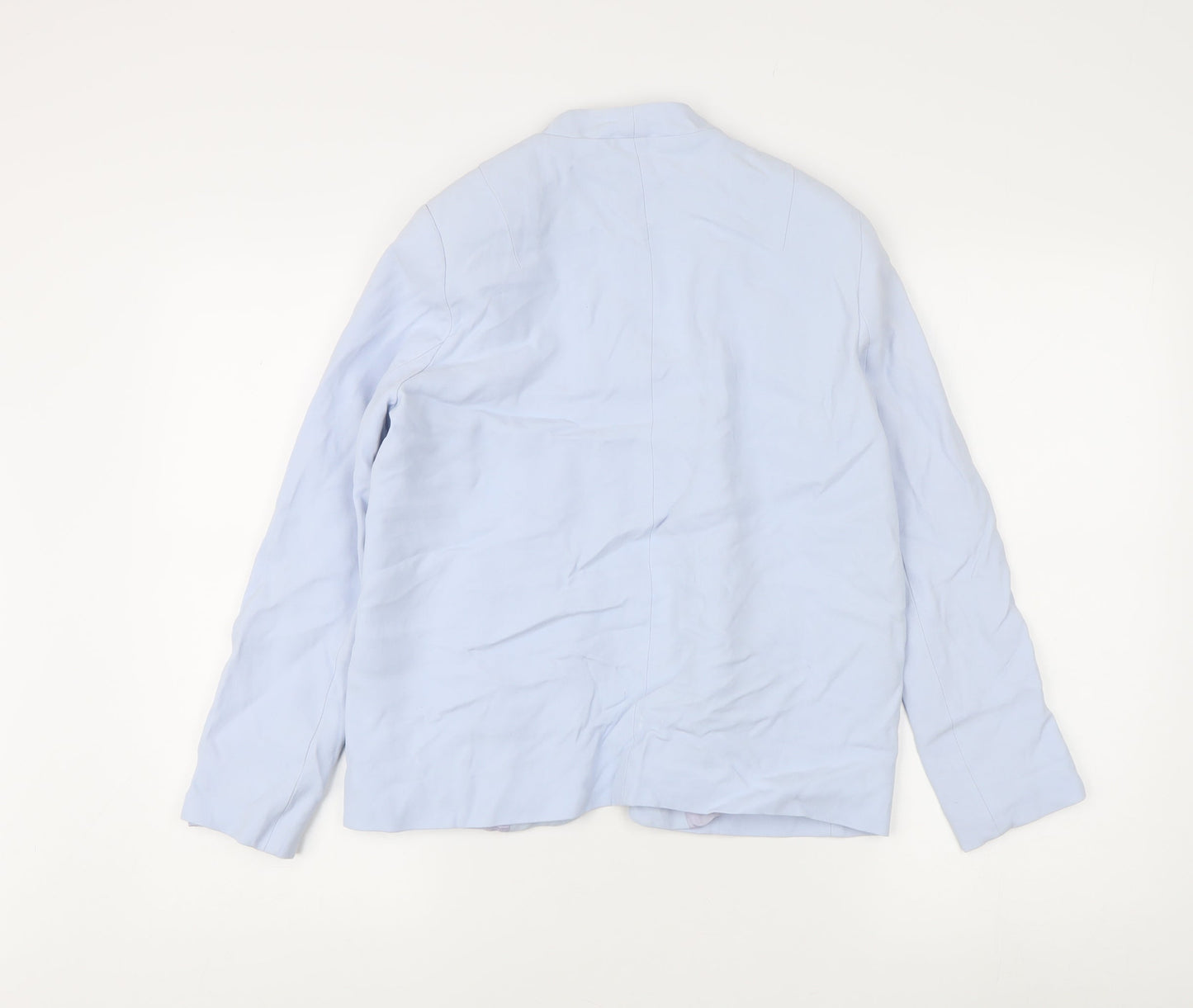 Womens UK Size 10 French Connection Blue Basic Jacket