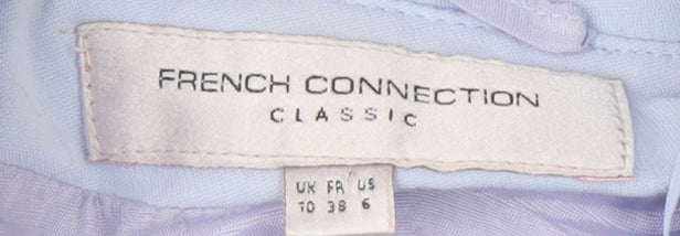 Womens UK Size 10 French Connection Blue Basic Jacket