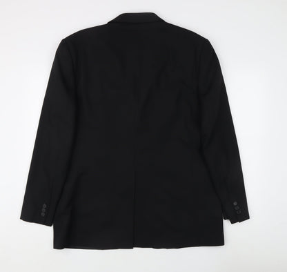 Mens UK Size 44 Marks and Spencer  Black Suit Jacket