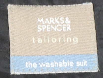 Mens UK Size 44 Marks and Spencer  Black Suit Jacket